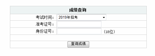 2019福建农村信用社招聘考试成绩查询入口-成绩查询