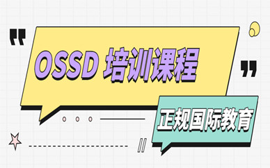 北京朝阳国贸环球OSSD专业培训课程